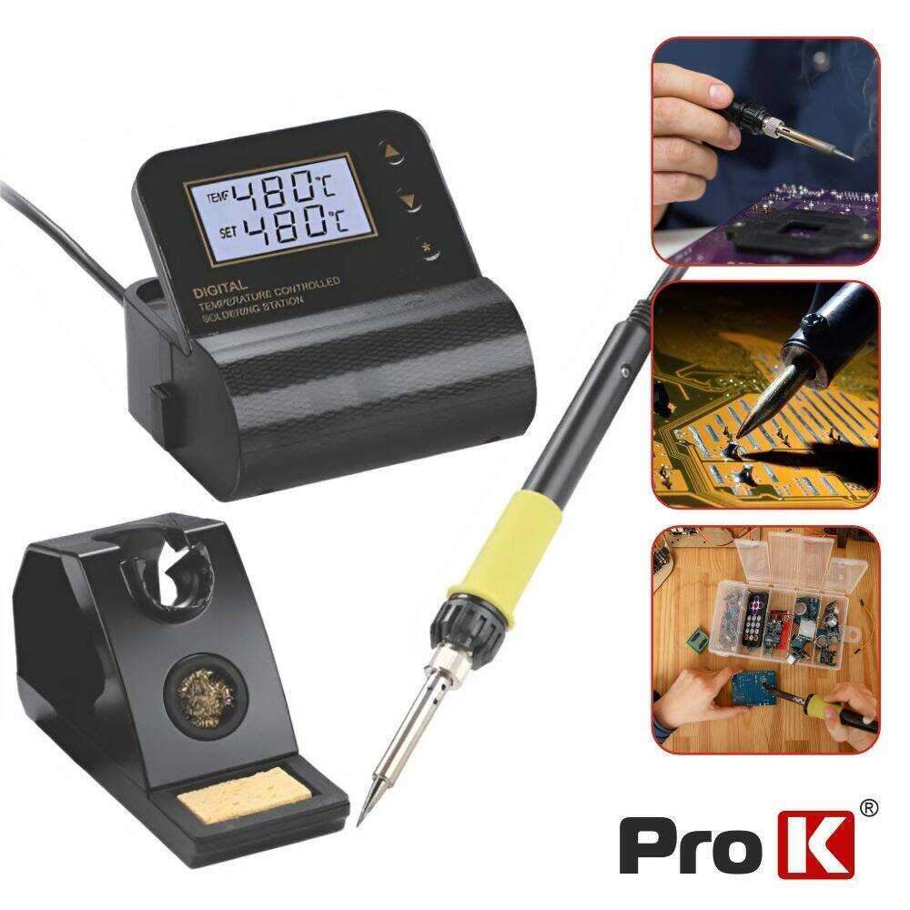 Estação de Soldar Digital Regulável 25W 160ºC - 480ºC PROK - (POWER-SOLDER7)