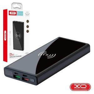 Powerbank 10000mAh QI 2 USB-A / 1 USB-C / 1 MicroUSB XO - (PR141)