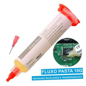 Fluxo Em Pasta P/ Soldar Seringa 10gr - (SOLD-559A)