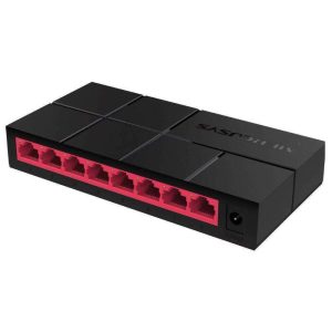 Switch de Rede Ethernet 1GB/s 8 Portas RJ45 - (SRE108G)