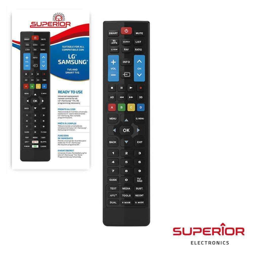 Comando TV Universal Lcd/LED SAMSUNG / Lg Smart TV - (SUPTV-LGSAMSUNG)