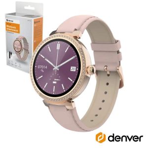 SmartWatch Multifunções P/ Android IOS IP67 Rosa DENVER - (SWC-342RO)