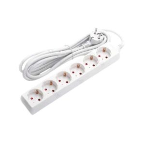 Extensão Elétrica 6x Schuko S/ Interruptor 1.5m - (T6SB1(E))