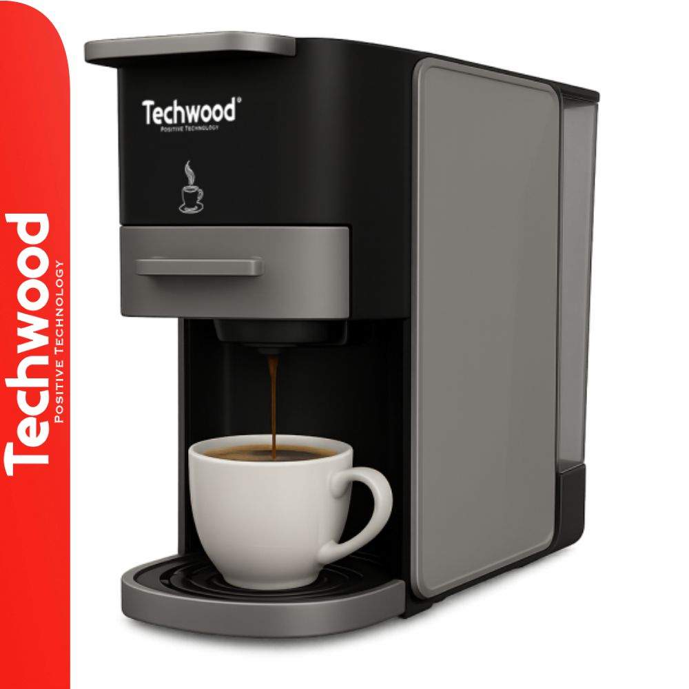 Máquina Cáfe Expresso 4 em 1 TECHWOOD - (TCA-026N)