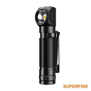 Lanterna de Mão 2 em 1 5W 600lm IP44 SUPERFIRE - (TH04)