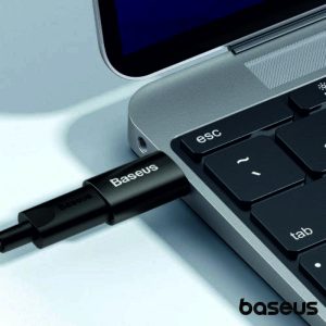 Adaptador Ingenuity USB-A Macho / USB-C Fêmea BASEUS - (ZJJQ000101)